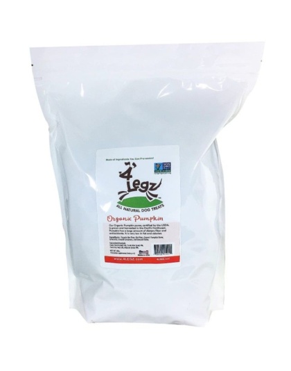 4Legz Organic Pumpkin Crunchy Dog Cookies - 4 lbs