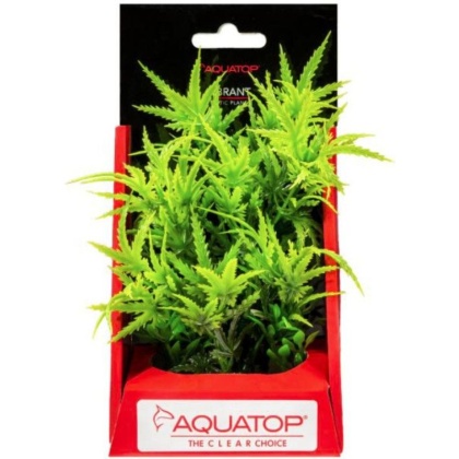 Aquatop Vibrant Garden Aquarium Plant Green - 6" tall