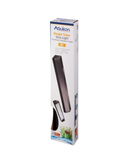 Aqueon Fluorescent Strip Light Black - 30" long