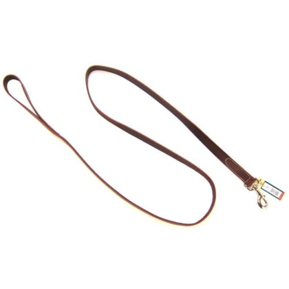 Circle T Latigo Leather Lead - 6' Long x 1" Wide