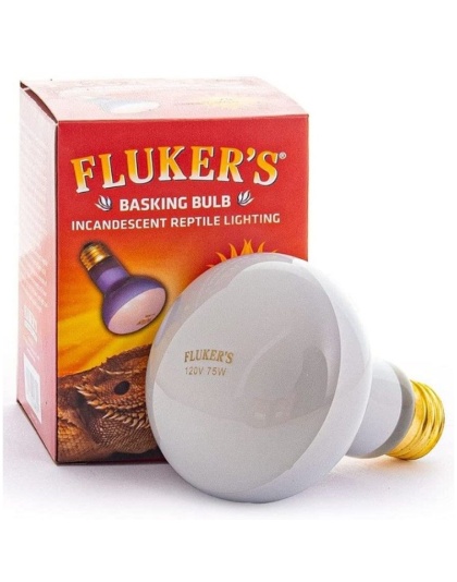 Flukers Incandescent Basking Bulb - 75 Watt