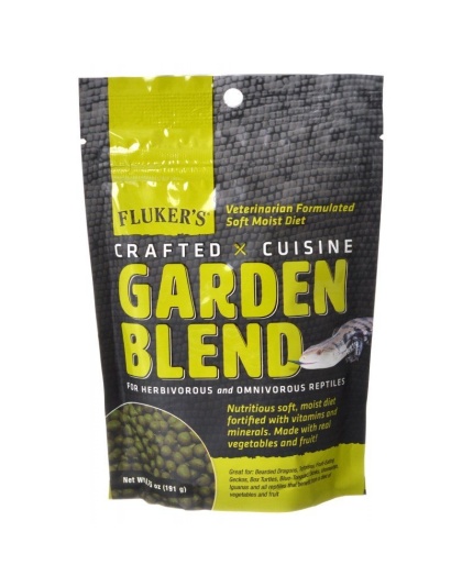 Flukers Crafted Cuisine Garden Blend Reptile Diet - 6.75 oz