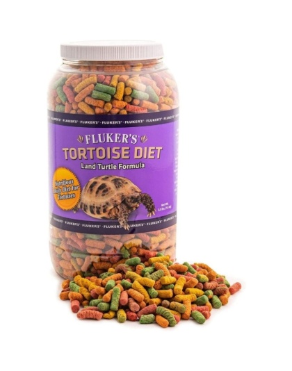 Flukers Tortoise Diet - Large Pellet - 3.25 lbs