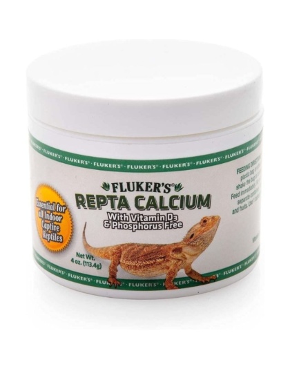 Flukers Calcium with D3 - 4 oz