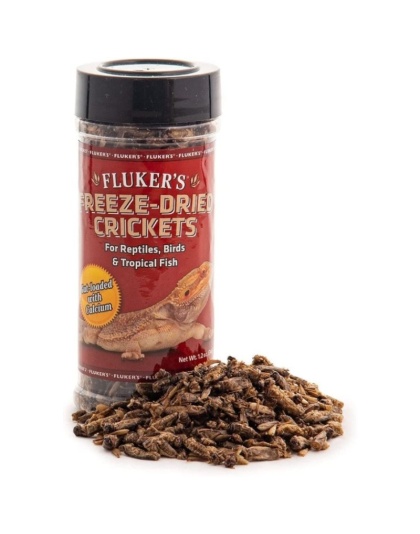 Flukers Freeze-Dried Crickets - 1.2 oz