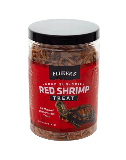 Flukers Sun-Dried Large Red Shrimp Treat - 5 oz