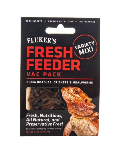 Flukers Variety Mix Fresh Feeder Vac Pack - 0.7 oz