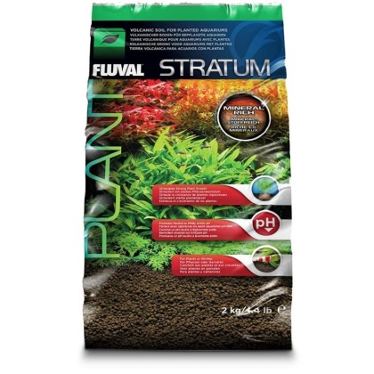 Fluval Plant and Shrimp Stratum Aquarium Substrate - 4.4 lb