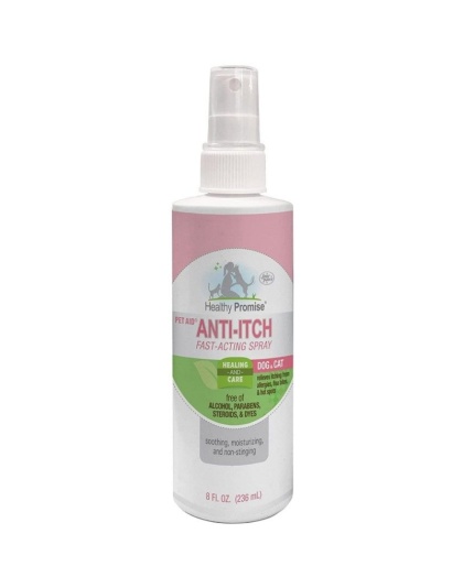 Four Paws Pet Aid Medicated Anti-Itch Spray - 8 oz