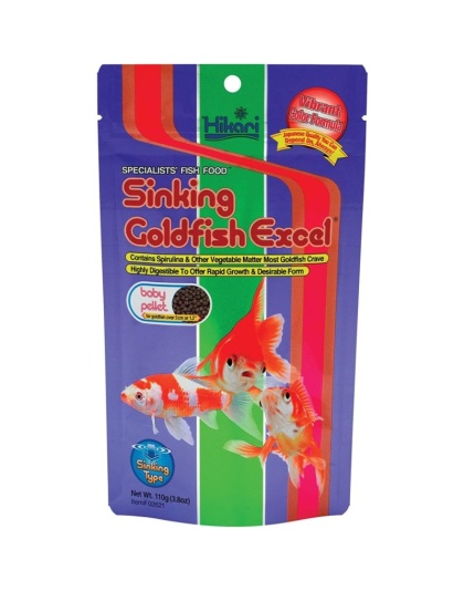 Hikari Sinking Goldfish Excel - 3.8 oz