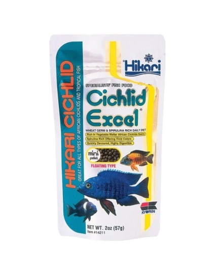 Hikari Cichlid Excel - Mini Pellet - 2 oz