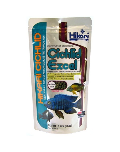 Hikari Cichlid Excel - Medium Pellet - 8 oz