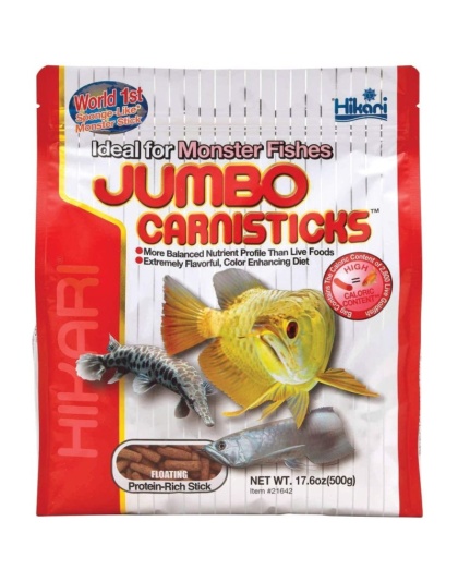 Hikari Jumbo CarniSticks - 17.6 oz