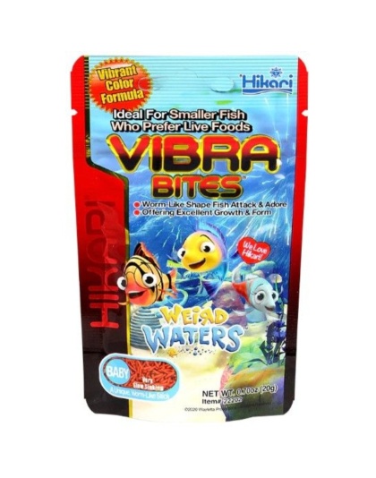 Hikari Vibra Bites Baby Tropical Fish Food - 0.7 oz