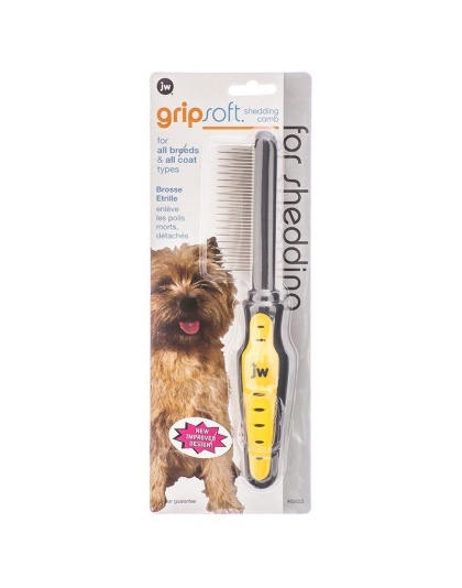 JW Gripsoft Shedding Comb - Shedding Comb