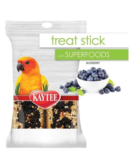 Kaytee Superfoods Avian Treat Stick - Blueberry - 5.5 oz