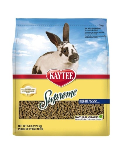 Kaytee Supreme Rabbit Fortified Daily Diet - 5 lbs