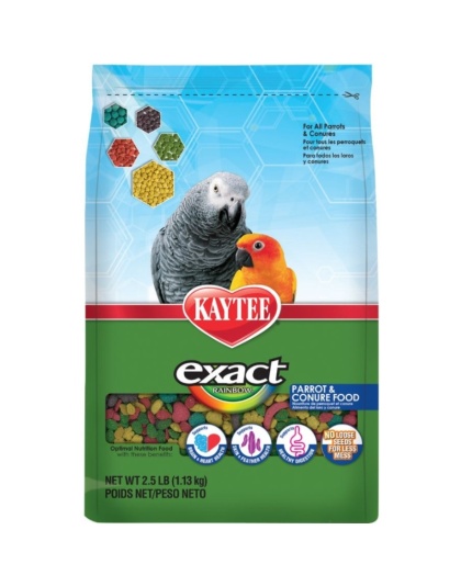 Kaytee Exact Rainbow Daily Diet - Parrot & Conure - 2.5 lbs