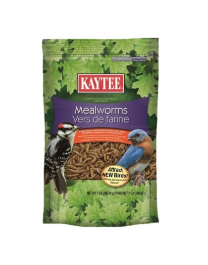 Kaytee Mealworms Bird Food - 7 oz