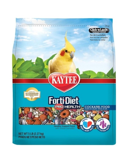 Kaytee Forti-Diet Pro Health Cockatiel Food - 5 lbs