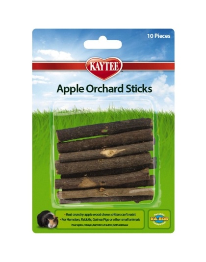 Kaytee Apple Orchard Sticks - 10 Pieces