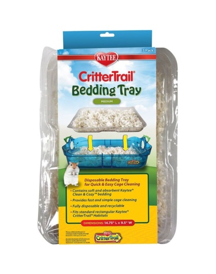 Kaytee CritterTrail Bedding Tray - 3 count