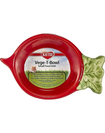 Kaytee Veg-T-Bowl - Raddish - 3" Diameter