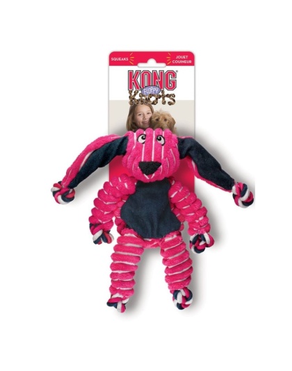 KONG Floppy Knots Bunny Dog Toy - S/M 1 count