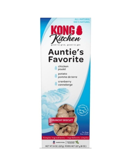 KONG Kitchen Aunties Favorite Dog Treat - 8 oz