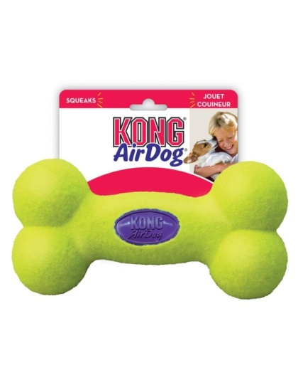 KONG Air KONG Bone Squeaker - Medium - 6" Long