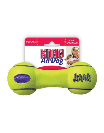 KONG Air KONG Dumbell Squeaker - Small - 5.5" Long