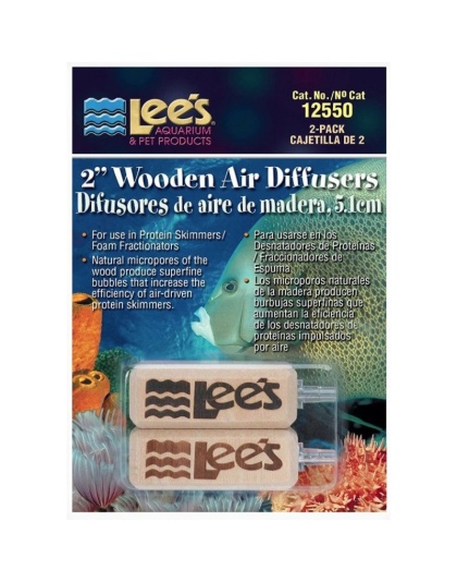 Lees Wood Airstone Air Diffuser - 2" Long (2 Pack)