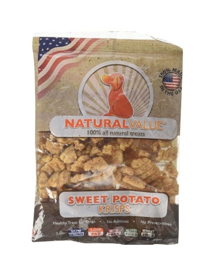 Loving Pets Natural Value Sweet Potato Krisps - 2.5 oz