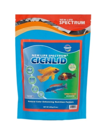 New Life Spectrum Cichlid Food Regular Sinking Pellets - 600 g