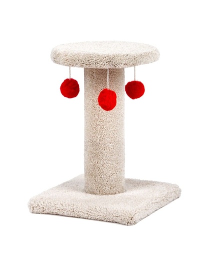 North American Spinning Cat Post with Toys - 1 count