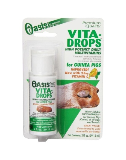 Oasis Guinea Pig Vita Drops - 2 oz