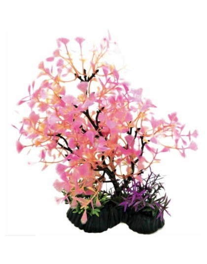 Penn Plax Bonsai Plant 11-12" Pink - 1 count