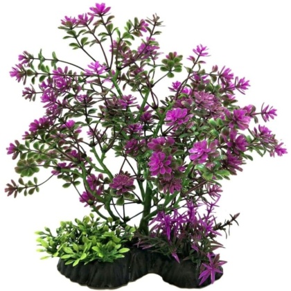 Penn Plax Bonsai Plant 7-8" Purple - 1 count