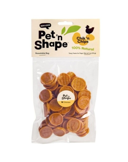 Pet n Shape Chik n Chips Dog Treats - 4 oz