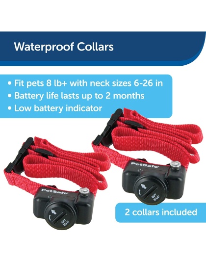 PetSafe Basic In-Ground Pet Fence ? Includes TWO Waterproof Collars