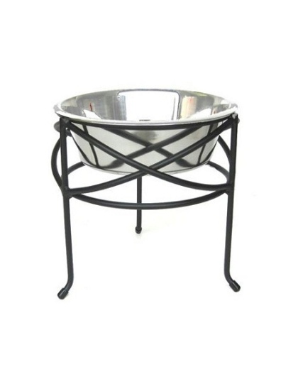 Mesh Elevated Dog Bowl - Large