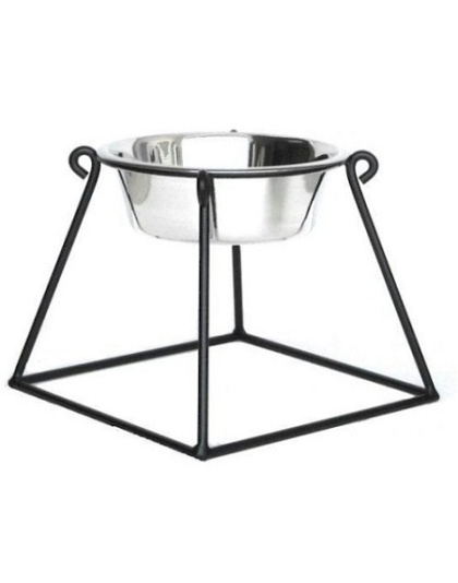 Pyramid Elevated Dog Feeder - Medium