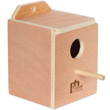 Prevue Hardwood Finch Nest Box - 1 count