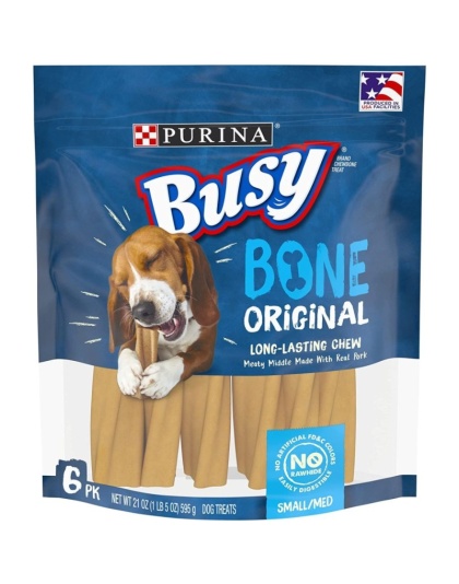 Purina Busy Bone Real Meat Dog Treats Original - 21 oz