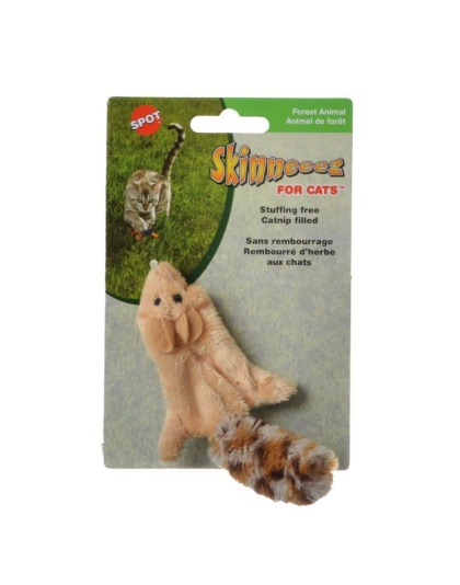 Spot Skinneeez Squirrel Cat Toy - Squirrel Cat Toy