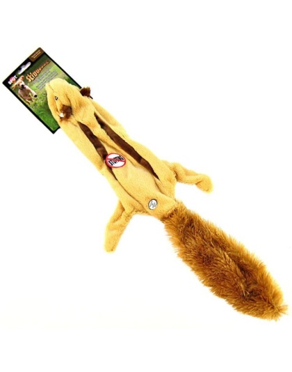 Spot Skinneeez Plush Flying Squirrel Dog Toy - 23" Long