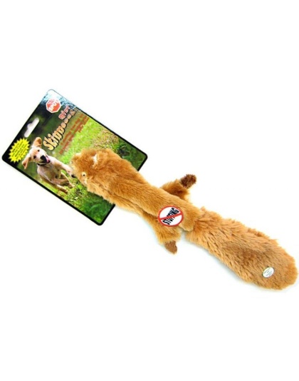 Spot Skinneeez Plush Squirrel Dog Toy - 20" Long