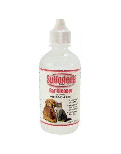 Sulfodene Ear Cleaner for Dogs & Cats - 4 oz