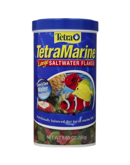 Tetra TetraMarine Saltwater Flakes Fish Food - 5.65 oz