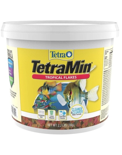 Tetra TetraMin Tropical Flakes Fish Food - 2.2 lbs